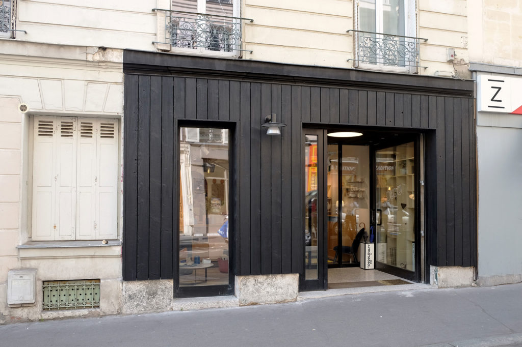 Façade boutique Blou - Atelier Z Architectes
